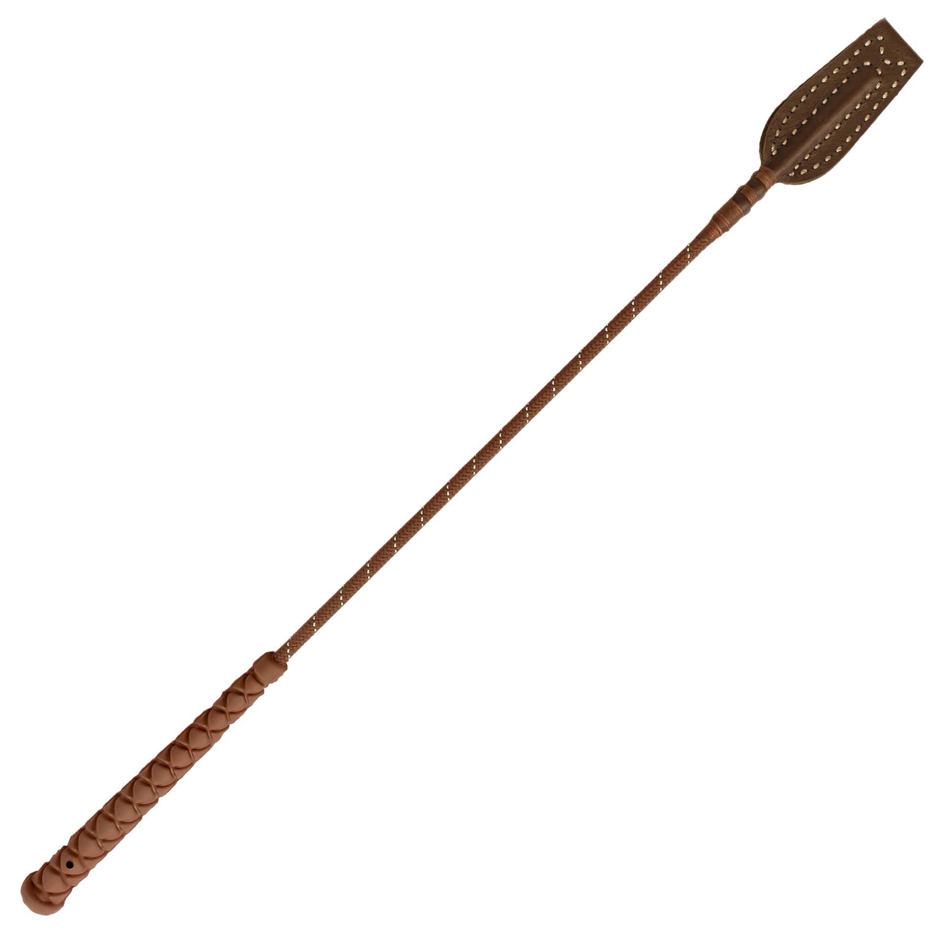  شلاق سوارکاری شادان مدل سنگچین دسته کلاسیک قهوه ای shadan riding crop jumping bat 