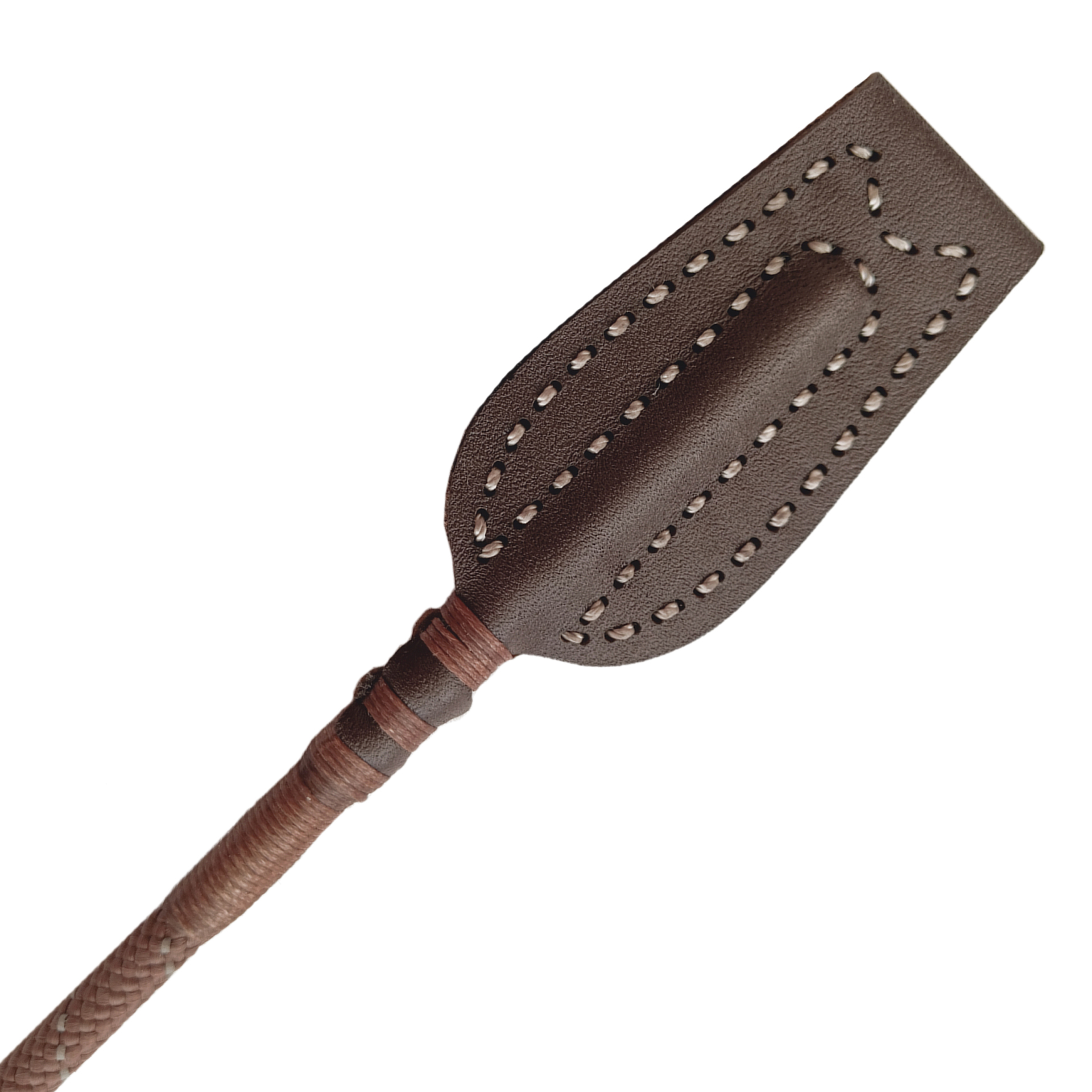  پد چرم طبیعی شلاق سوارکاری شادان - shadan riding crop jumping bat leather pad 